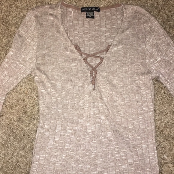 American Dream Tops - Skin tight long sleeve